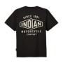 T-SHIRT 1901 HEXAGON HOMME, NOIR