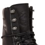 BOTTE A LACETS FEMME, NOIR