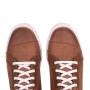 BASKETS CUIR HOMME