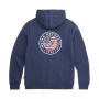 SWEAT USA FEMME, BLEU