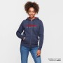 SWEAT USA FEMME, BLEU