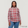 CHEMISE ICON PLAID SHIRT FEMME, ROUGE-283329693,00 €
