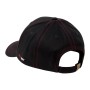 CASQUETTE A COUTURE, NOIR