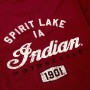 T-SHIRT SPIRIT LAKE HOMME, ROUGE