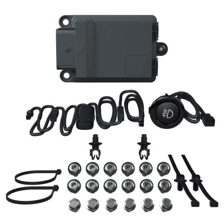 Kit installation feux de route LED carénages inférieurs