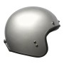 CASQUE JET RETRO ARGENT