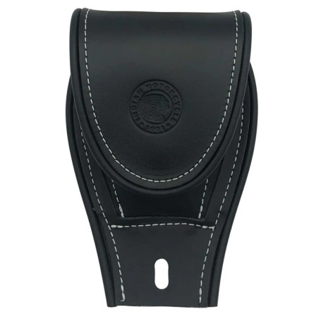 Pochette de réservoir cuir véritable