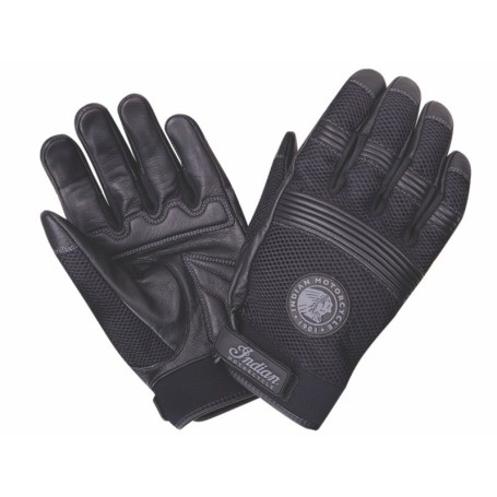 GANTS INDIAN MOTORCYCLE MESH 2 NOIR