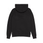 HOODIE A CAPUCHE FEMME LOGO SCRIPT, NOIR