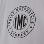 T-SHIRT FEMME CIRCLE IMC GRIS